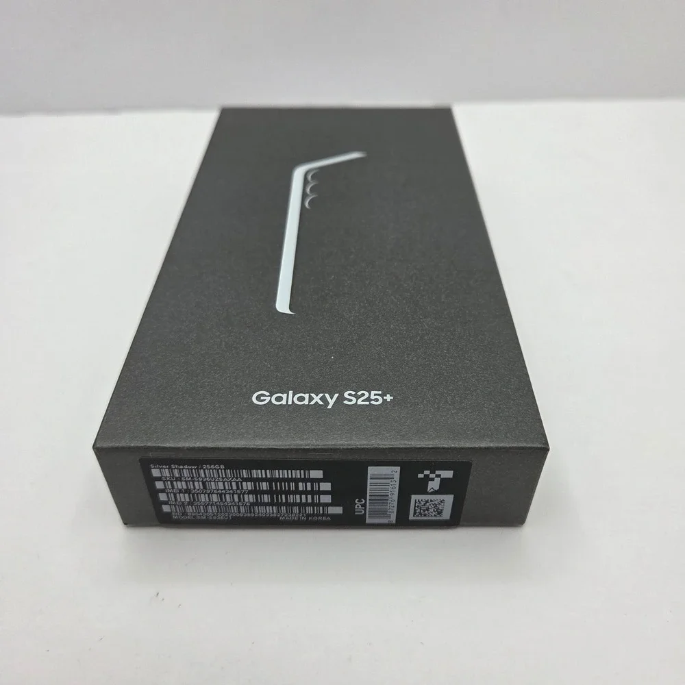Samsung Galaxy S25+ Empty Box Silver Shadow 256GB Replacement Packaging Only